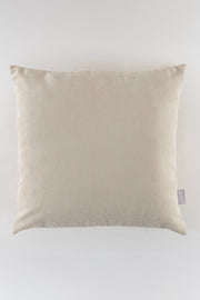 Capa de almofada – 45 x 45 cm – Creme – 50% Poliéster, 50% Algodão