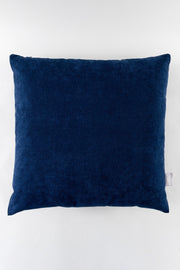 Capa de Almofada – 45 x 45 cm – Azul-marinho – Poliéster e Algodão