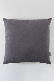 Capa de almofada – 45 x 45 cm – Antracite – 50% poliéster, 50% algodão