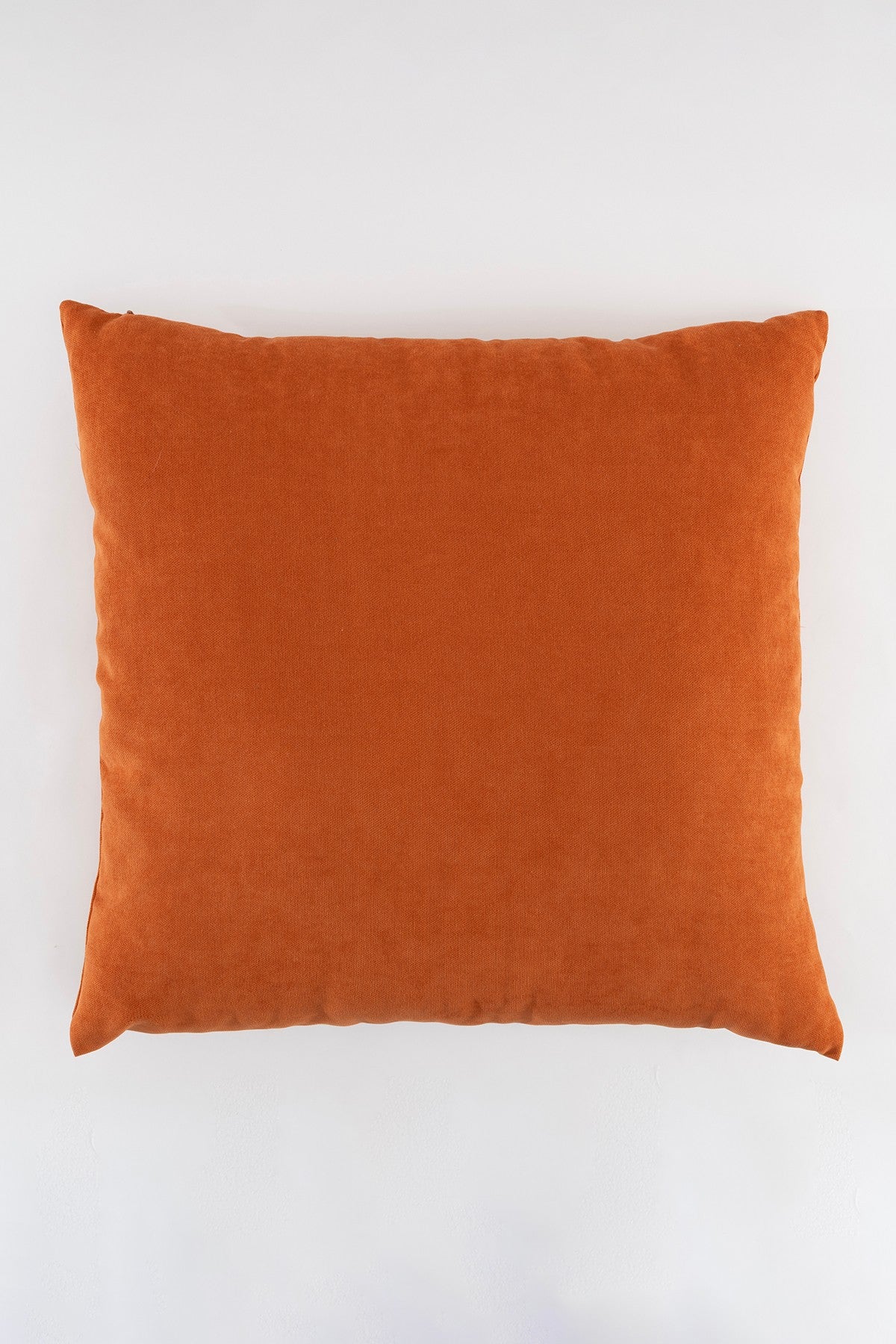 Capa de almofada – 45 x 45 cm – Vermelho – Mistura de poliéster e algodão
