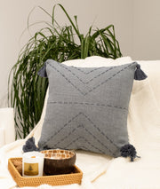 Almofada – 40 x 40 cm – Cinza – 50% Poliéster / 50% Algodão