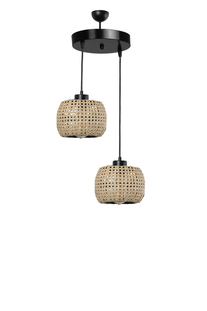 Candeeiro de Teto – 70 cm – Rattan