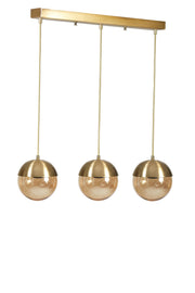 Candeeiro de Teto – 70 cm – Dourado – Metal