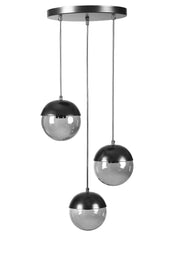 Candeeiro de Teto – 70 cm – Cinza Escuro – Metálico