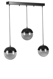 Candeeiro de Teto – 70 cm – Cinza escuro – Metal