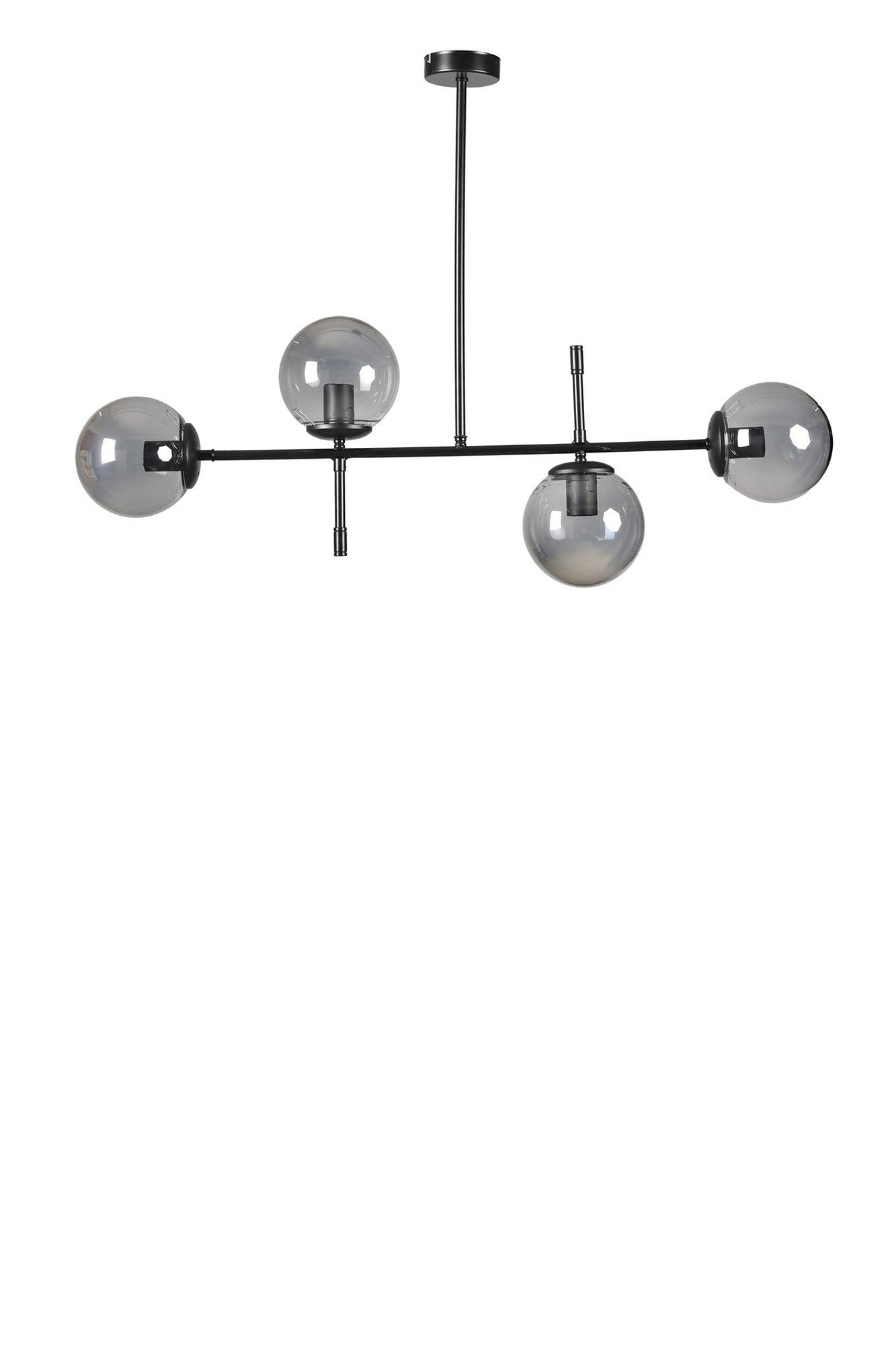 Candeeiro de Teto - 65 cm - Cinza escuro - Metal