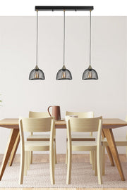 Candeeiro de Teto – 21 cm – Preto – Metal