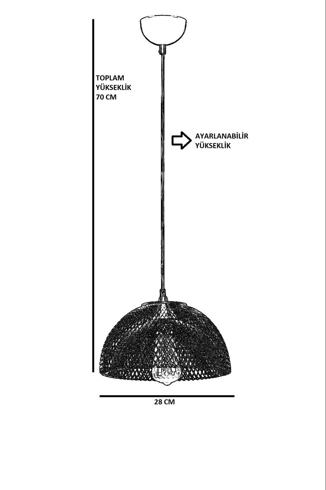 Candeeiro-Ufo-Preto