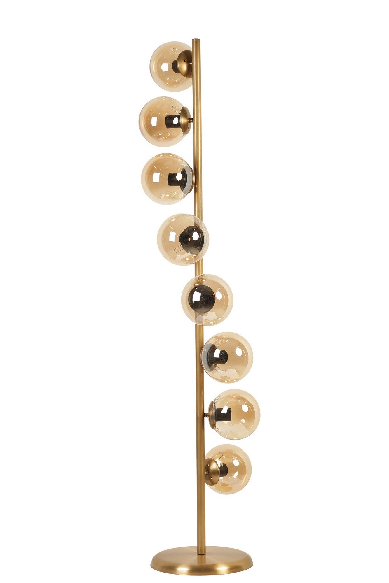 Candeeiro de Pé – 155 cm – Dourado – Metal