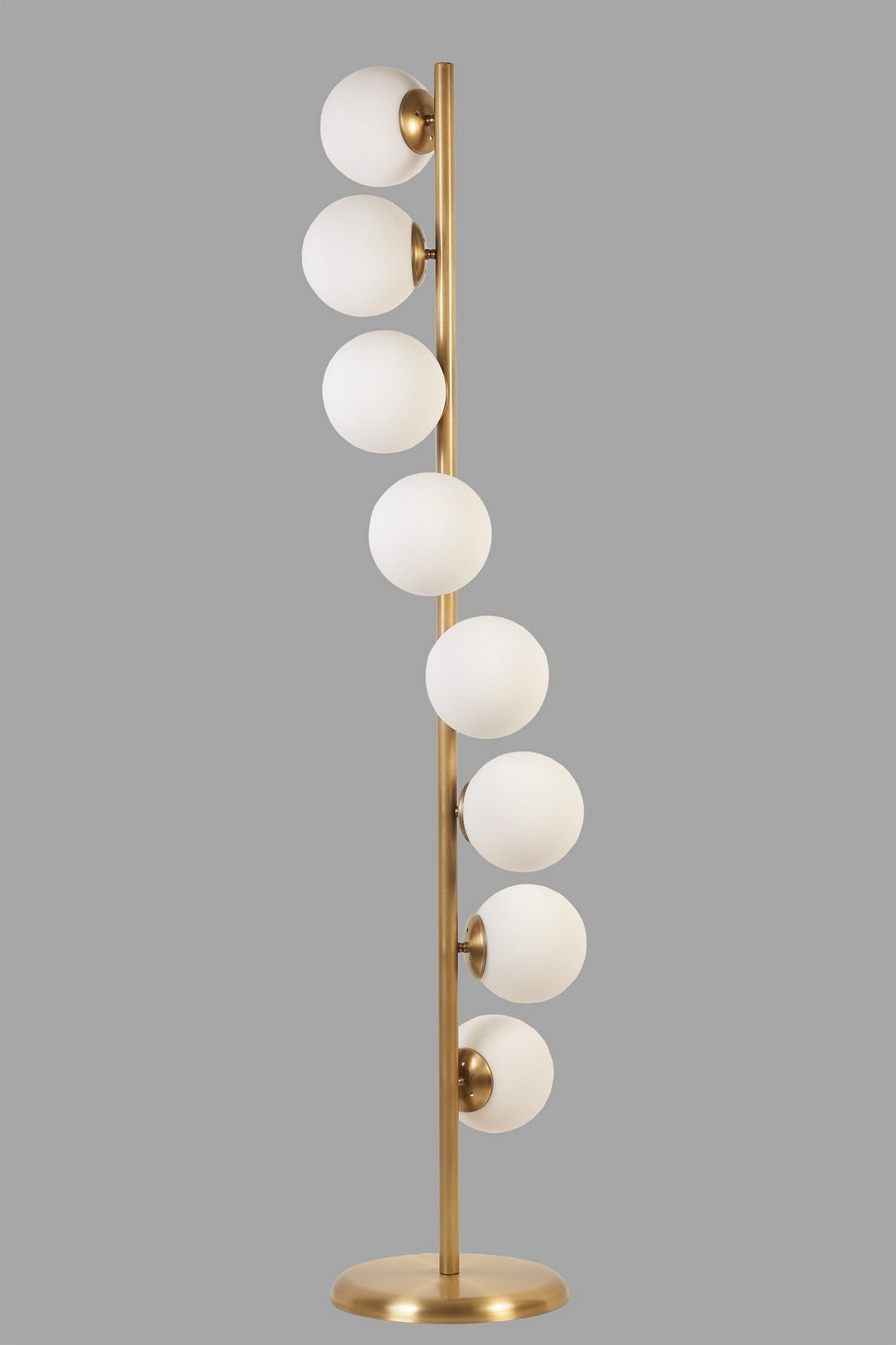 Candeeiro de Pé – 155 cm – Branco – Metal