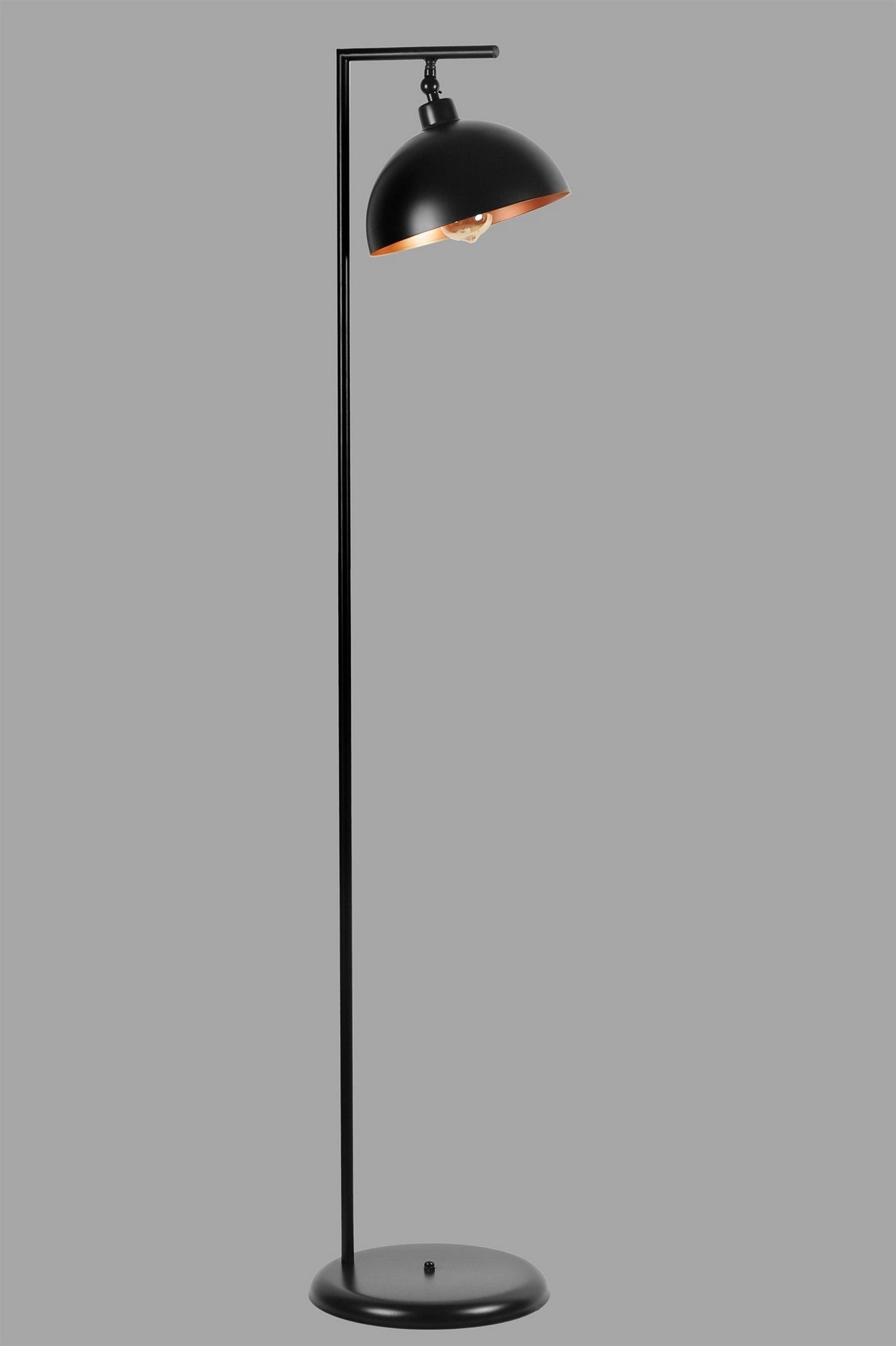 Candeeiro de Pé – 154 cm – Preto – Metal