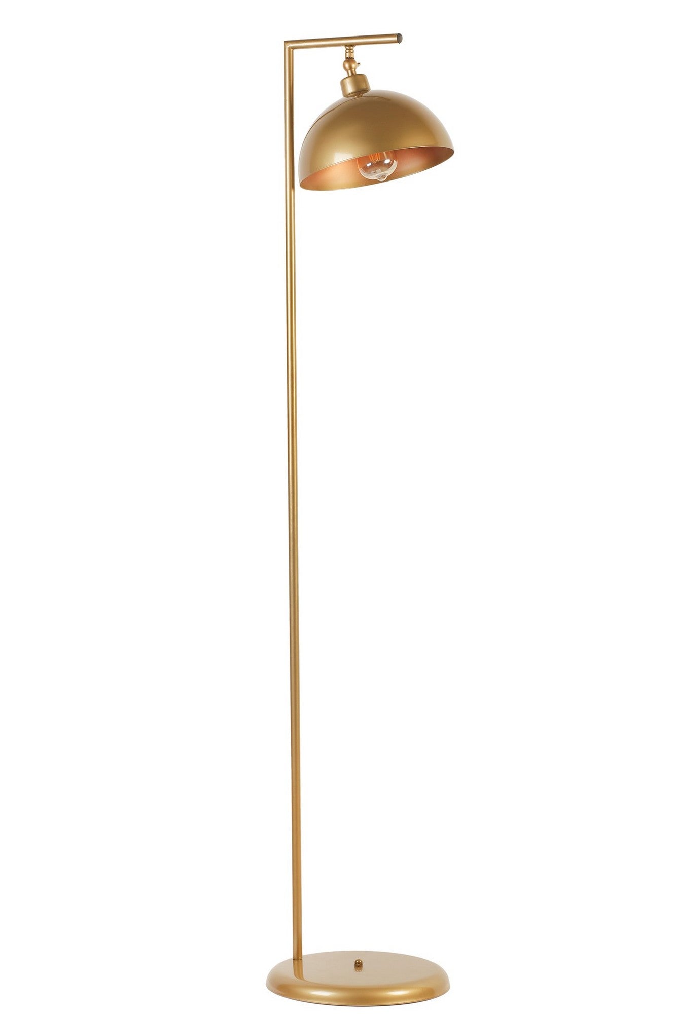 Candeeiro de Pé – 154 cm – Dourado – Metal