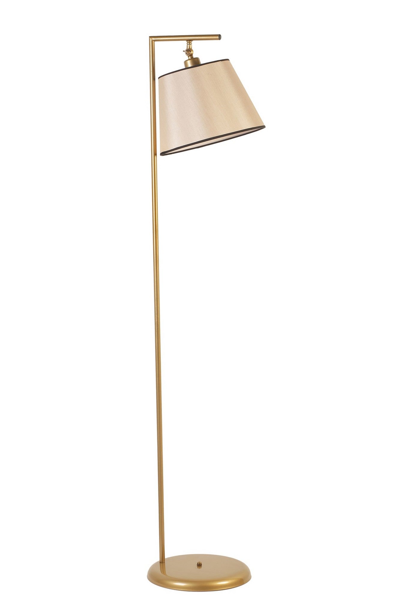 Candeeiro de Pé – 154 cm – Dourado – Metal