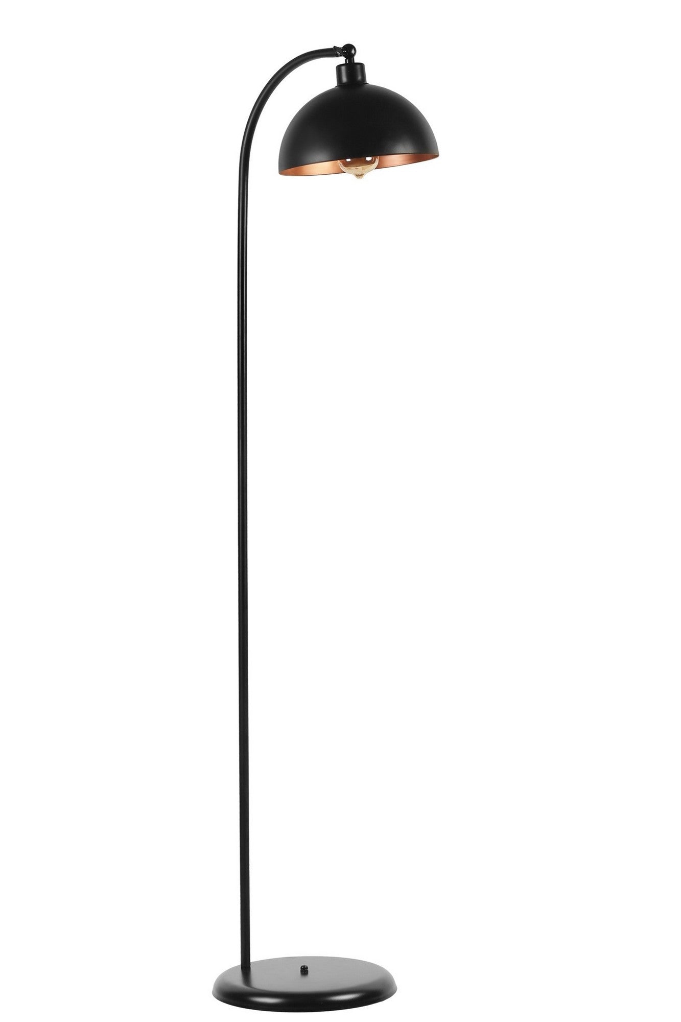 Candeeiro de Pé – 154 cm – Preto – Metal