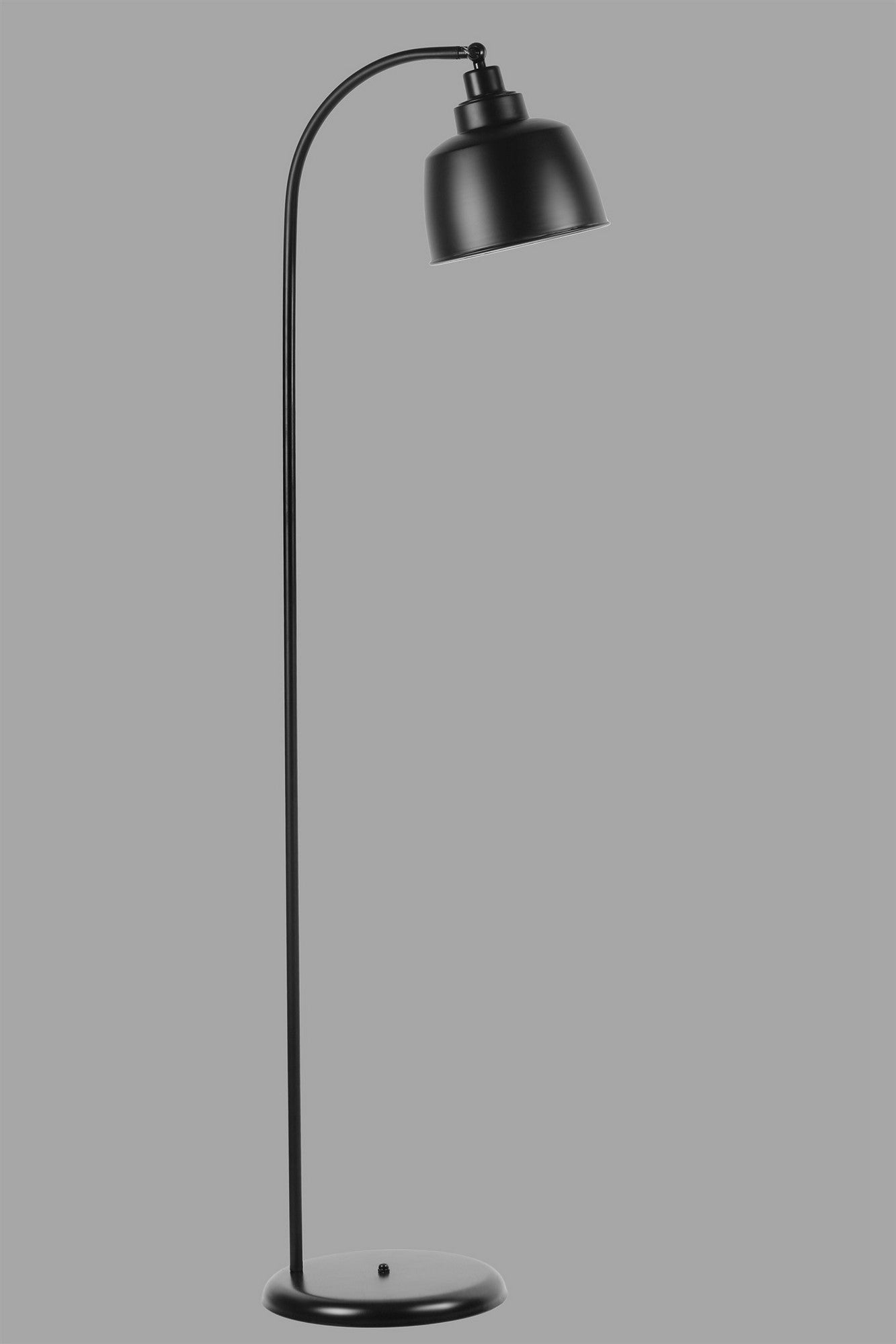 Candeeiro de Pé – 154 cm – Preto – Metal
