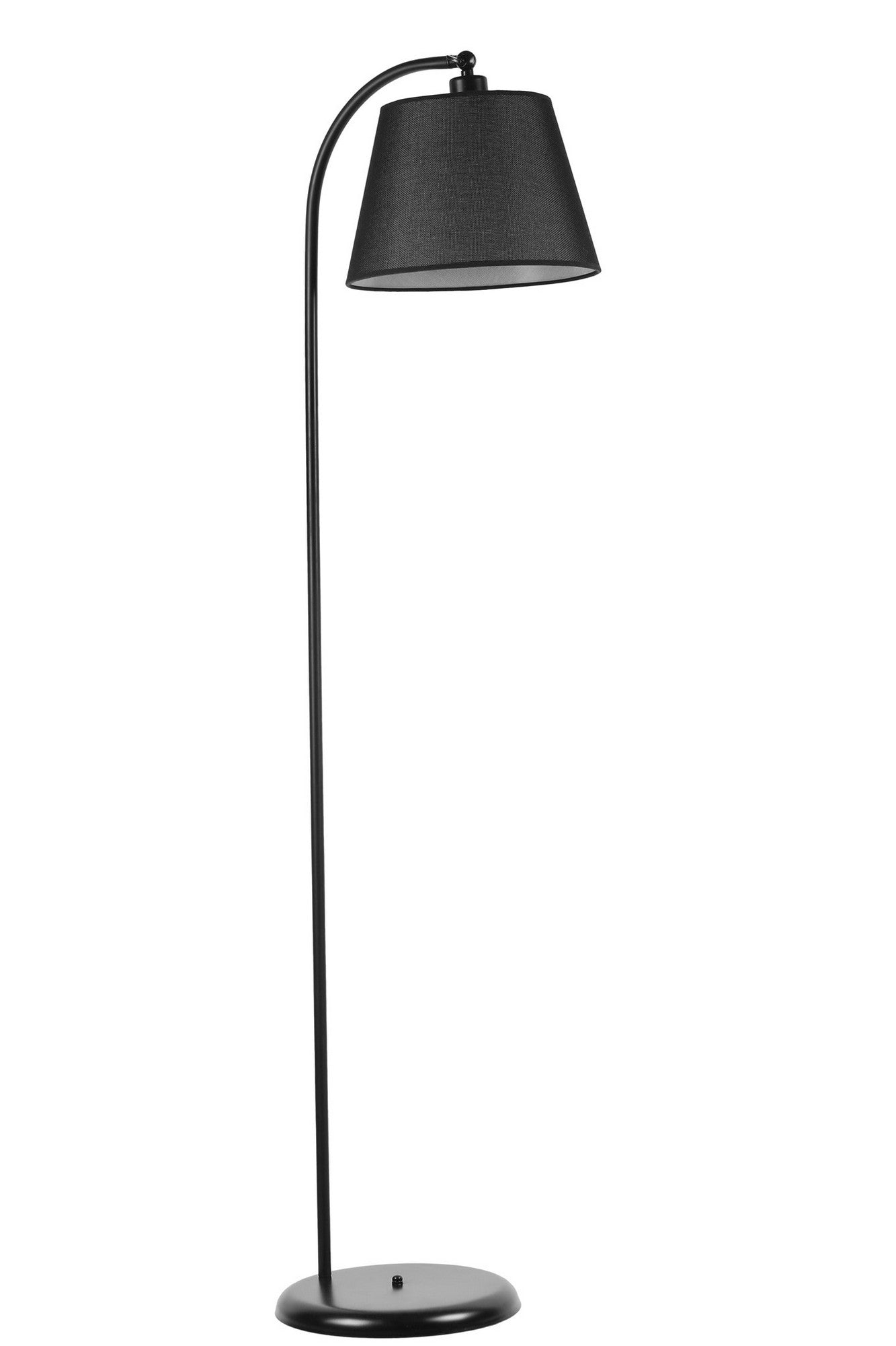 Candeeiro de Pé – 154 cm – Preto – Metal