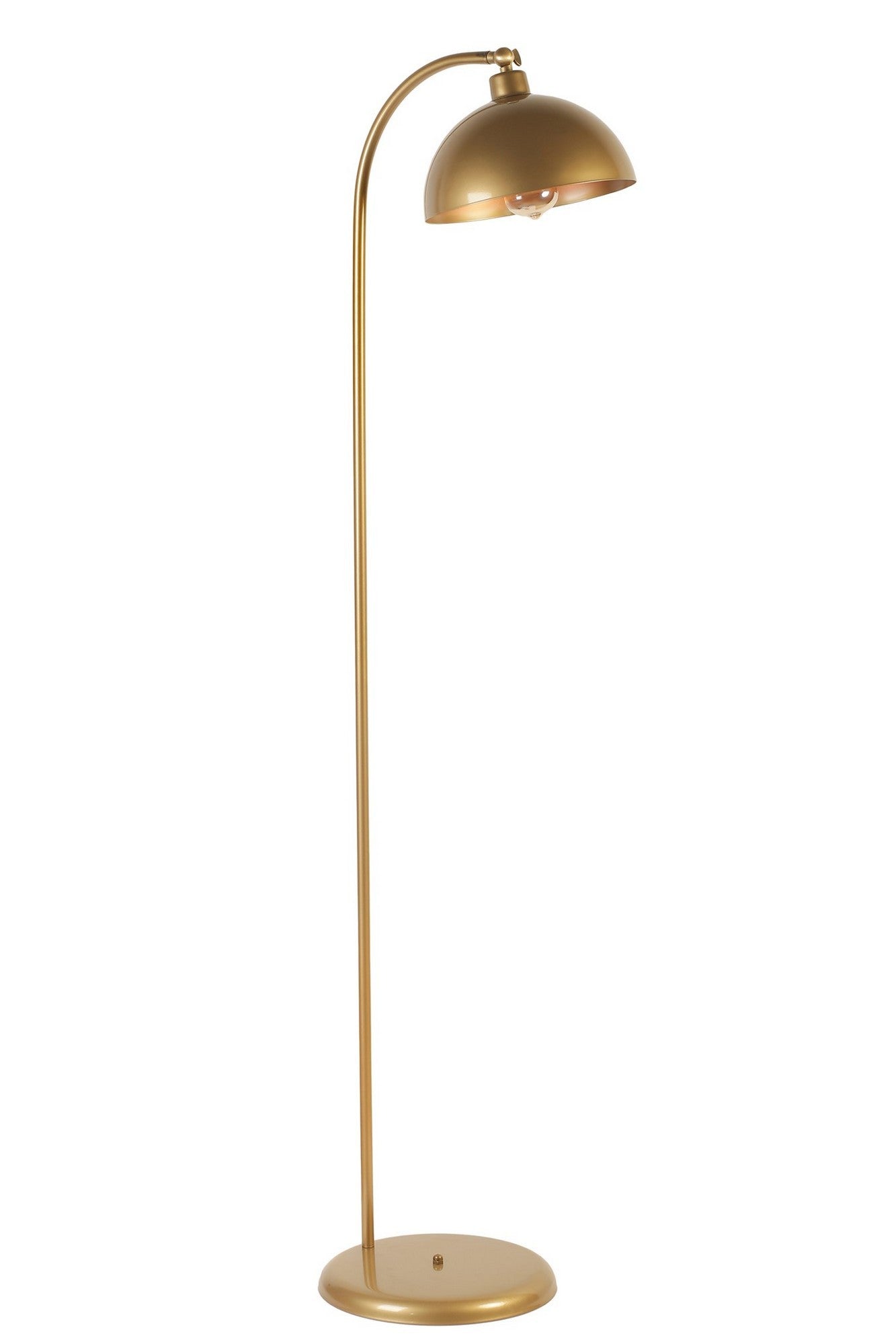 Candeeiro de Pé – 154 cm – Dourado – Metal