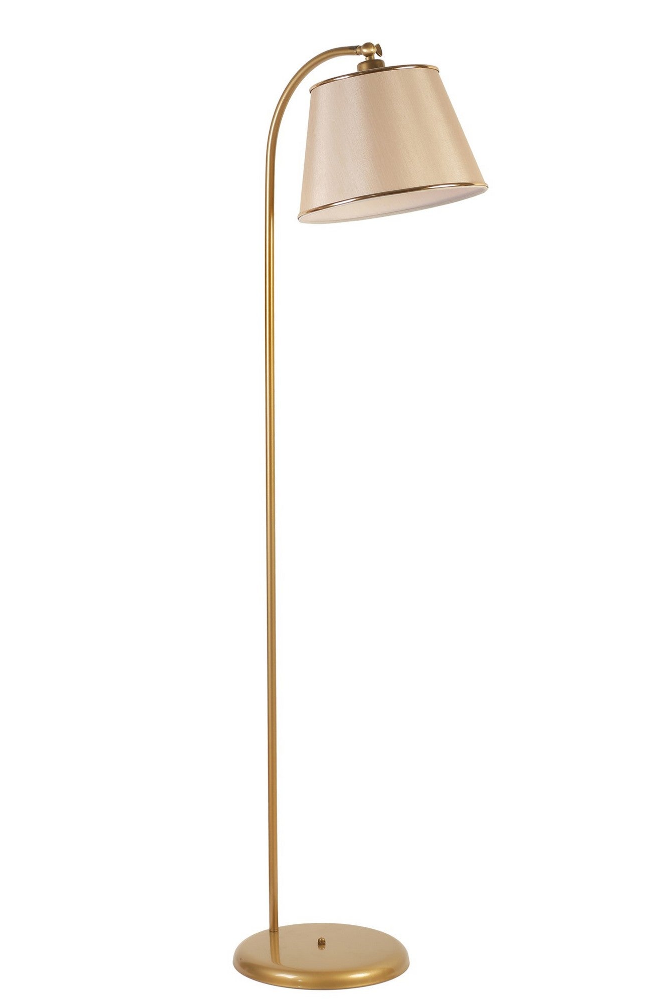 Candeeiro de Pé – 154 cm – Dourado – Metal