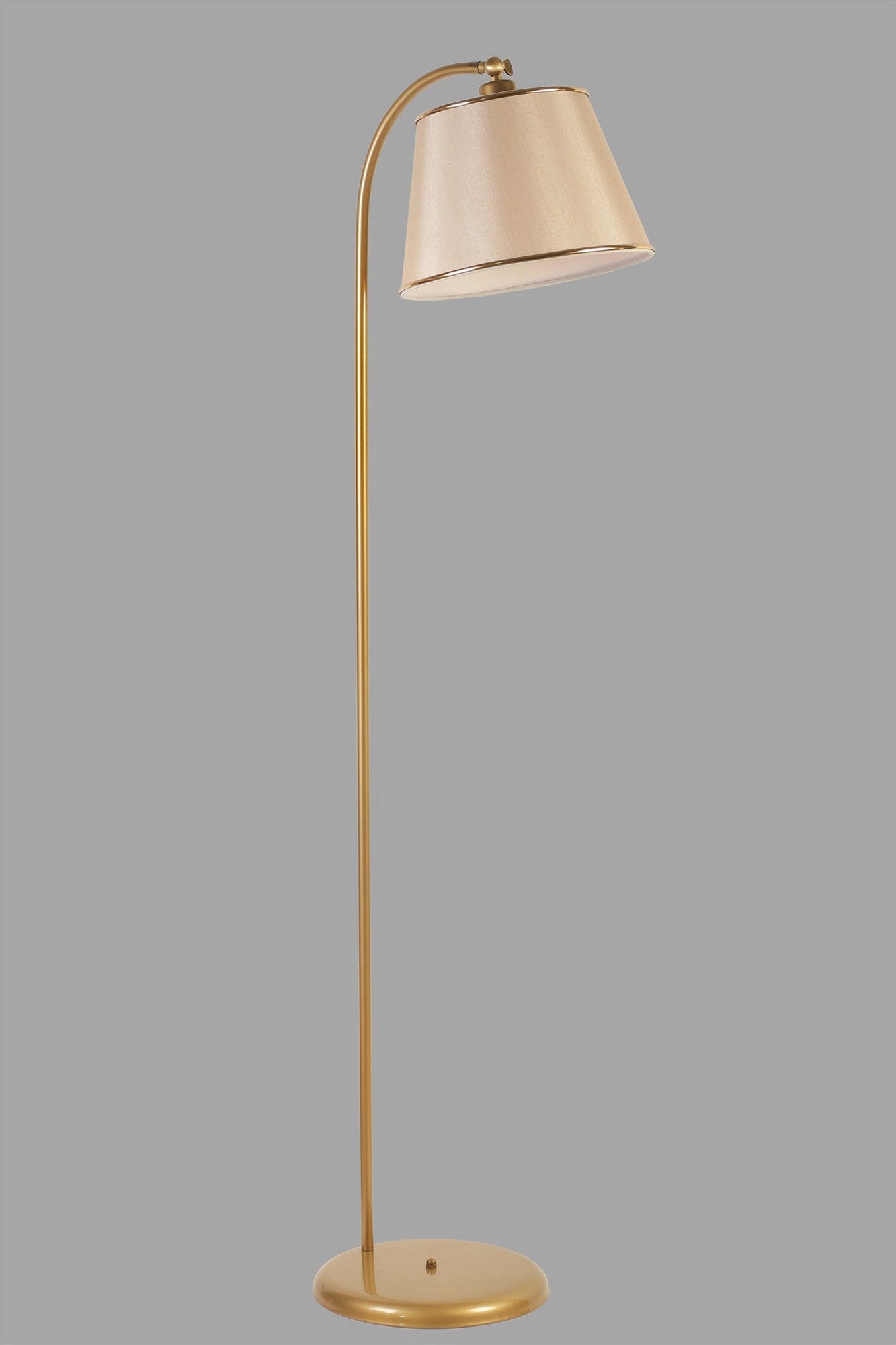 Candeeiro de Pé – 154 cm – Dourado – Metal