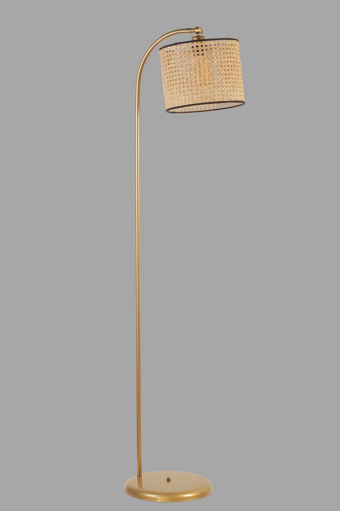 Candeeiro de Pé – 154 cm – Dourado – Metal