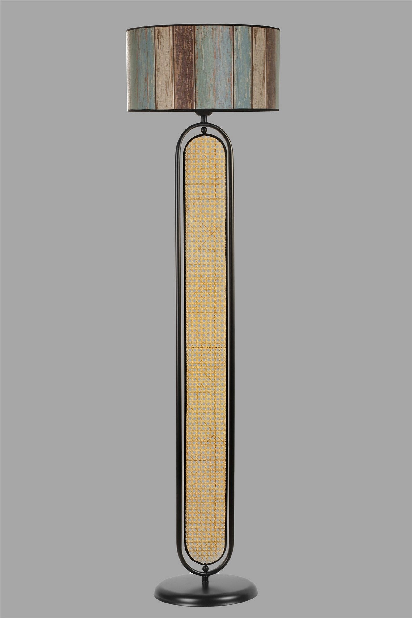 Candeeiro de Pé – 162 cm – Multicolorido – Metal