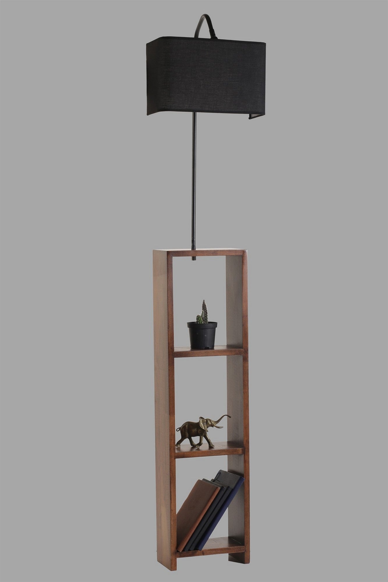 Candeeiro de Pé – Preto – Metal