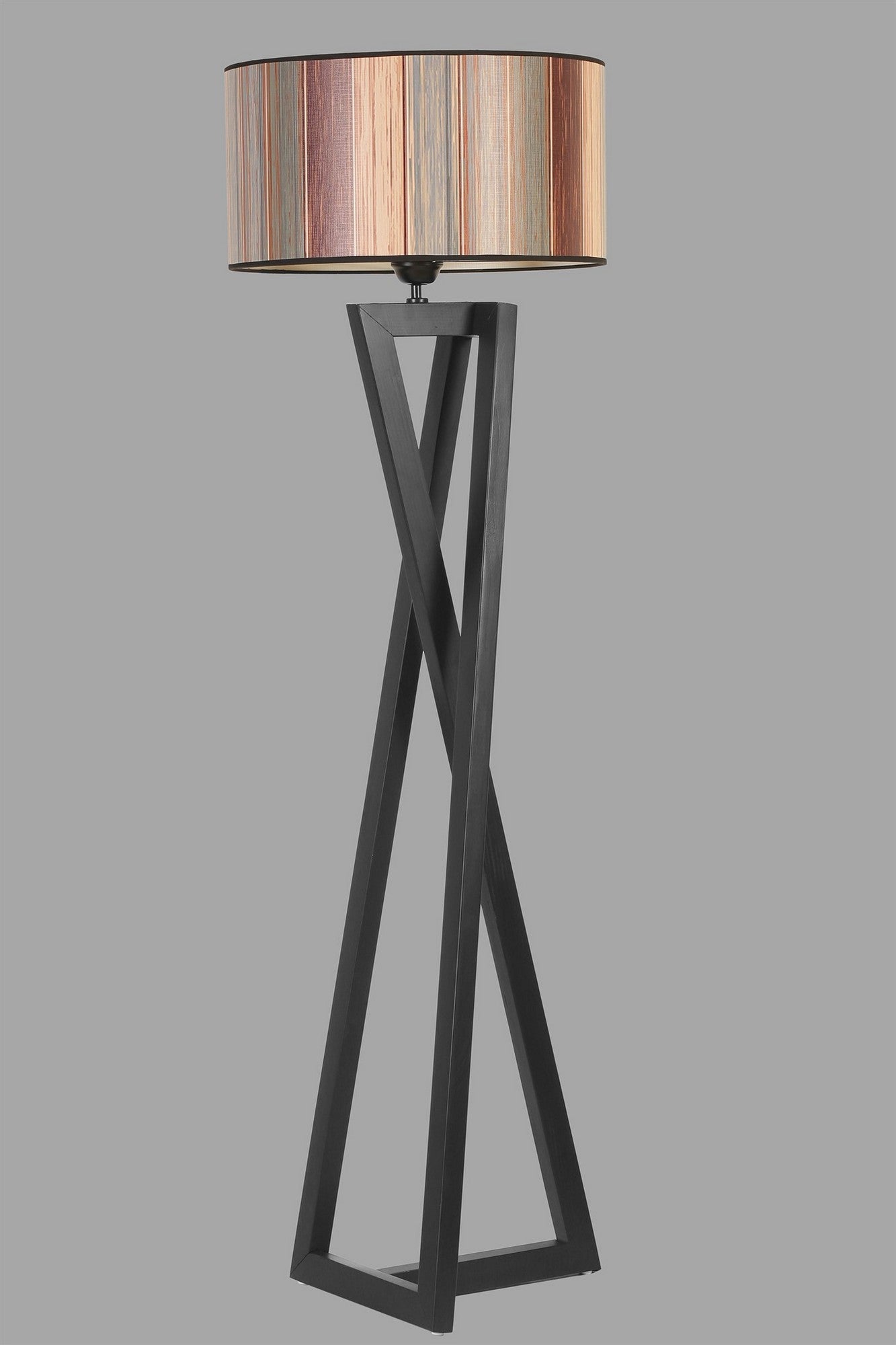 Candeeiro de Pé – 150 cm – Multicolorido – Madeira