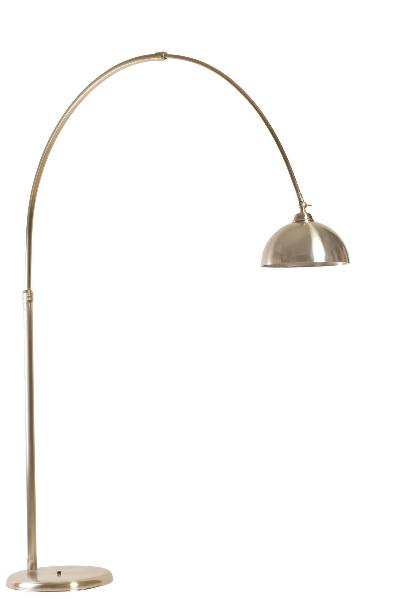 Candeeiro de Pé - Altura 173 cm - Cor Cromo - Material Metal