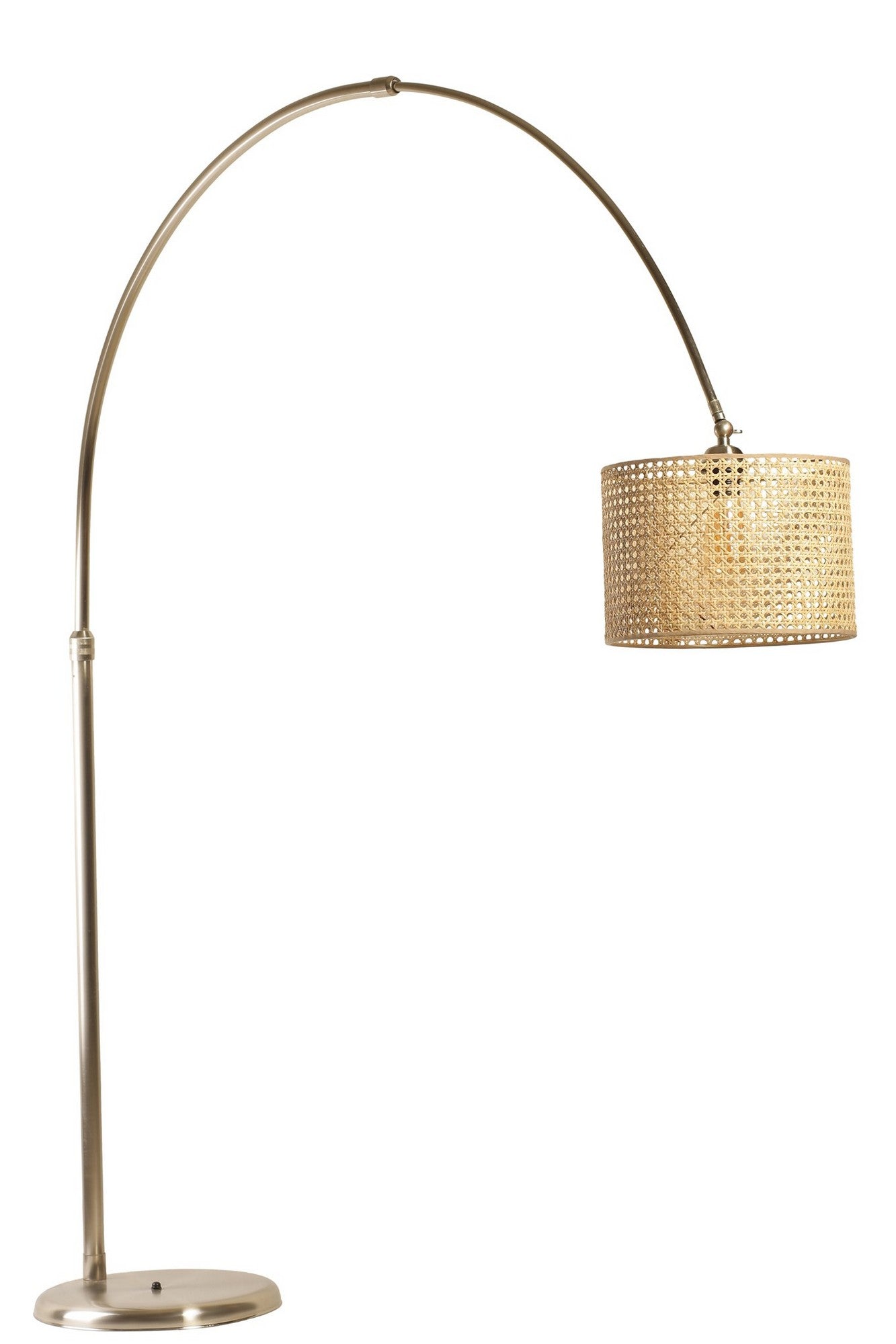 Candeeiro de Pé – 173 cm – Cromo – Metal