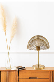 Candeeiro de mesa-Lungo-Ouro