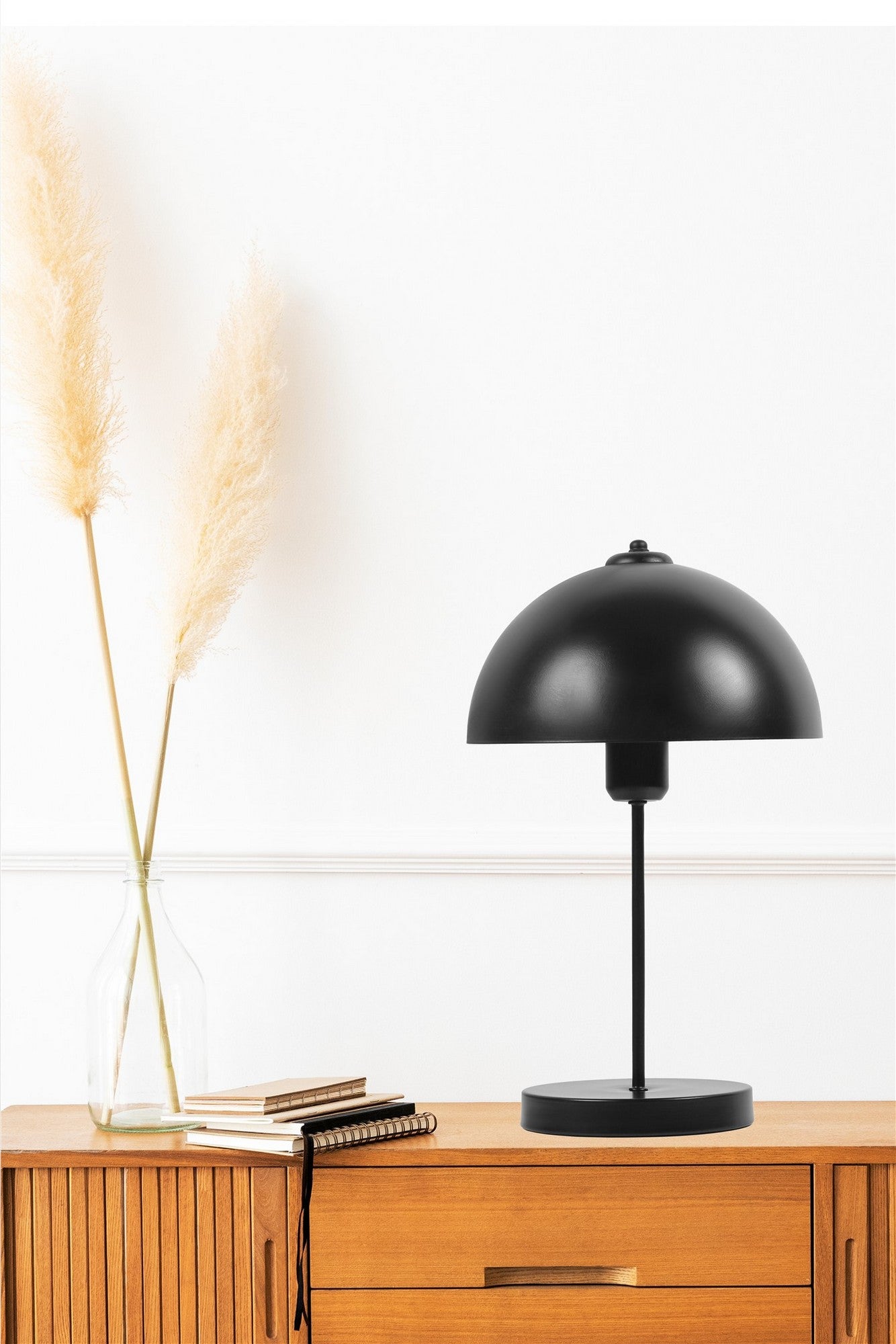 Candeeiro de mesa-Lungo-Preto