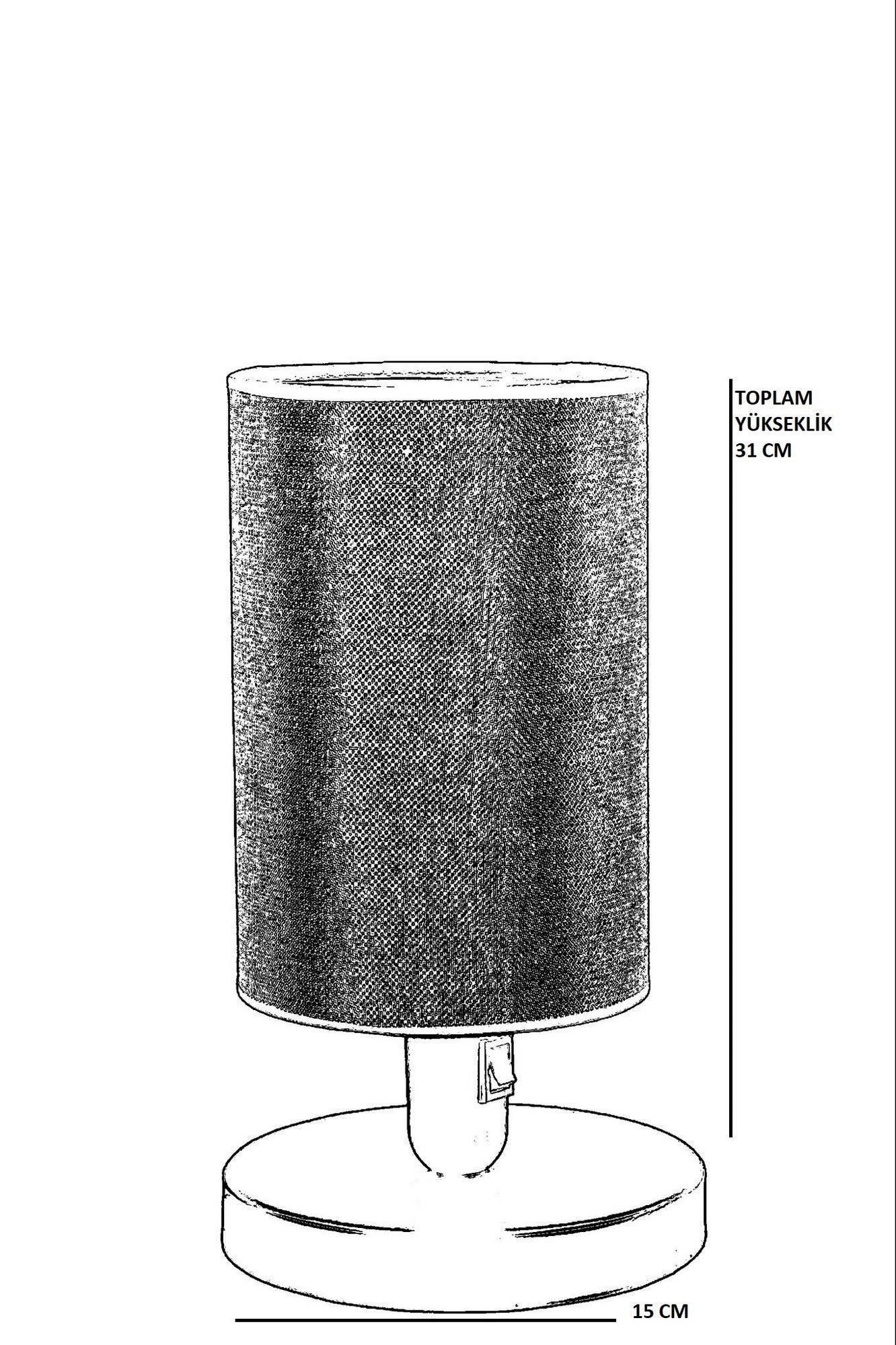 Candeeiro de mesa-Ayca-Preto
Rattan