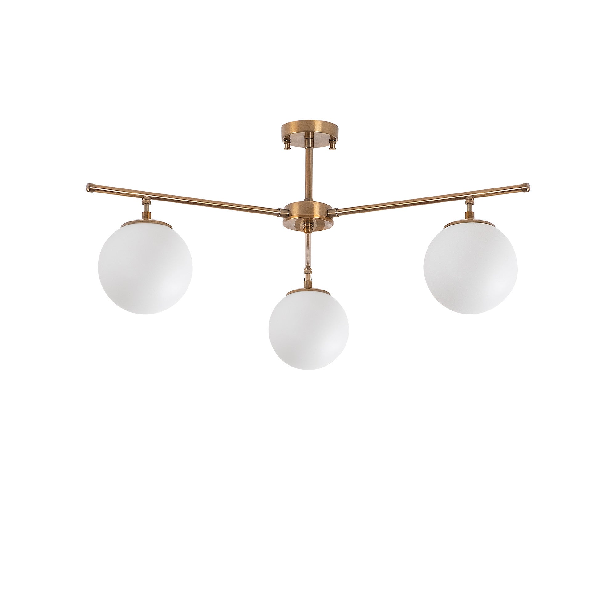 Candeeiro de Teto Vintage Elegante – 70 x 70 cm – Cobre – Metal