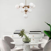 Candeeiro de Teto vintage - 66-108 cm - cobre - metal