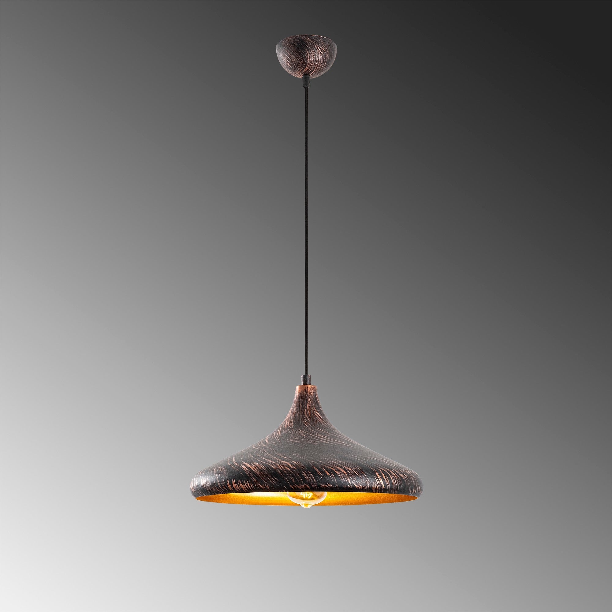 Candeeiro de Teto – 34 x 34 x 29 cm – metal