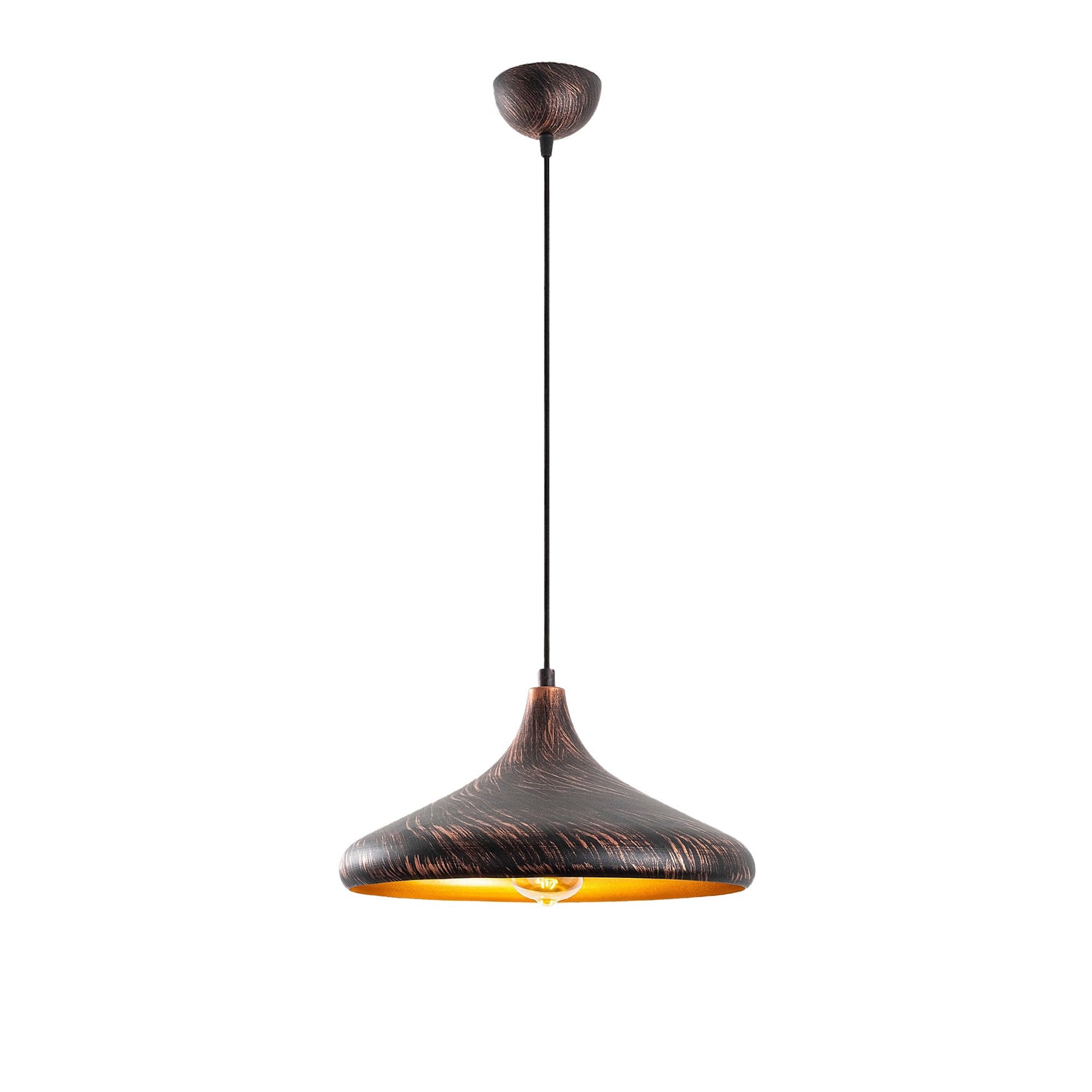 Candeeiro de Teto – 34 x 34 x 29 cm – metal