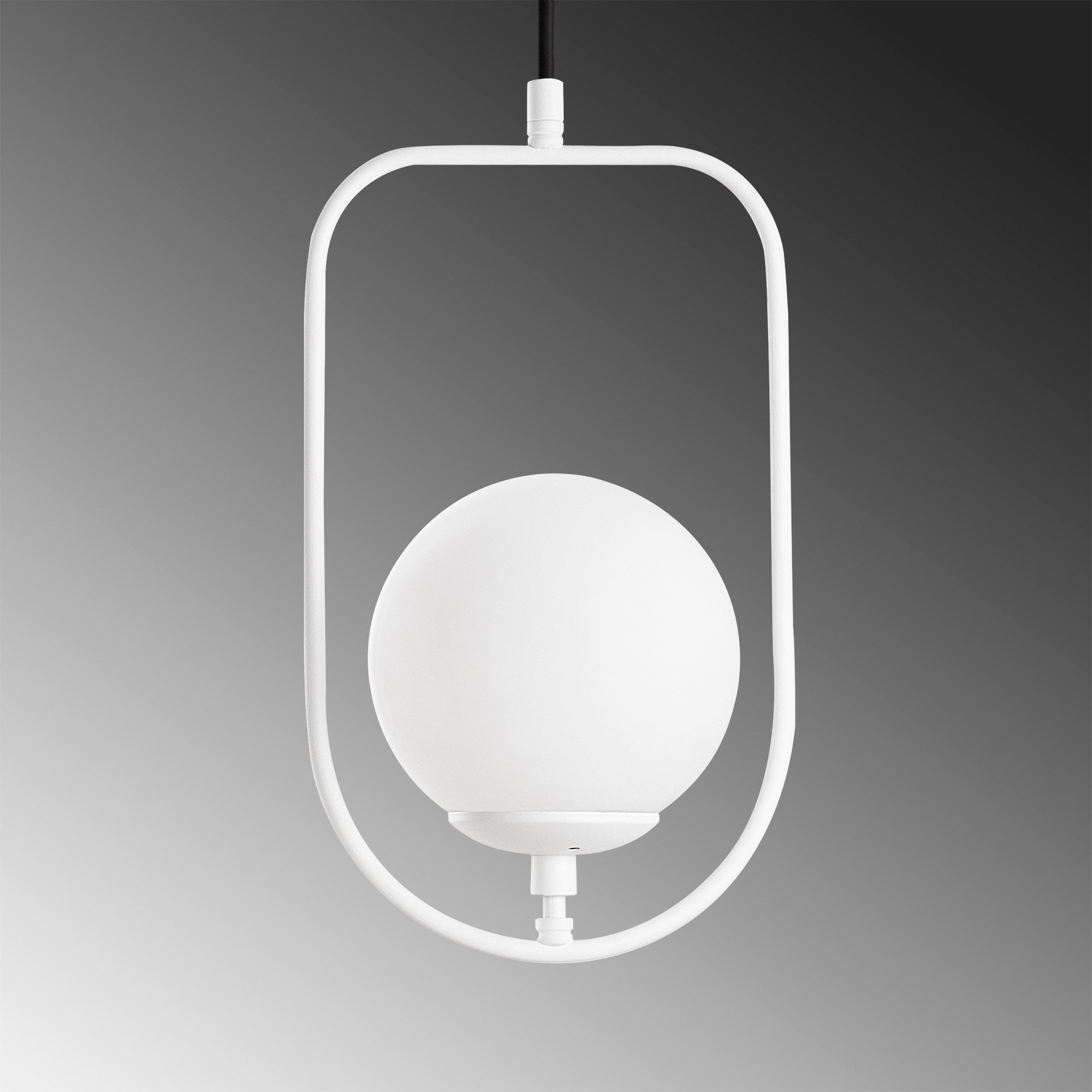 Candeeiro de Teto branco elegante, corpo de metal, 80 cm de largura, altura ajustável (40-185 cm), 3 soquetes E14, IP20, perfeito para decoração e iluminação de casa moderna