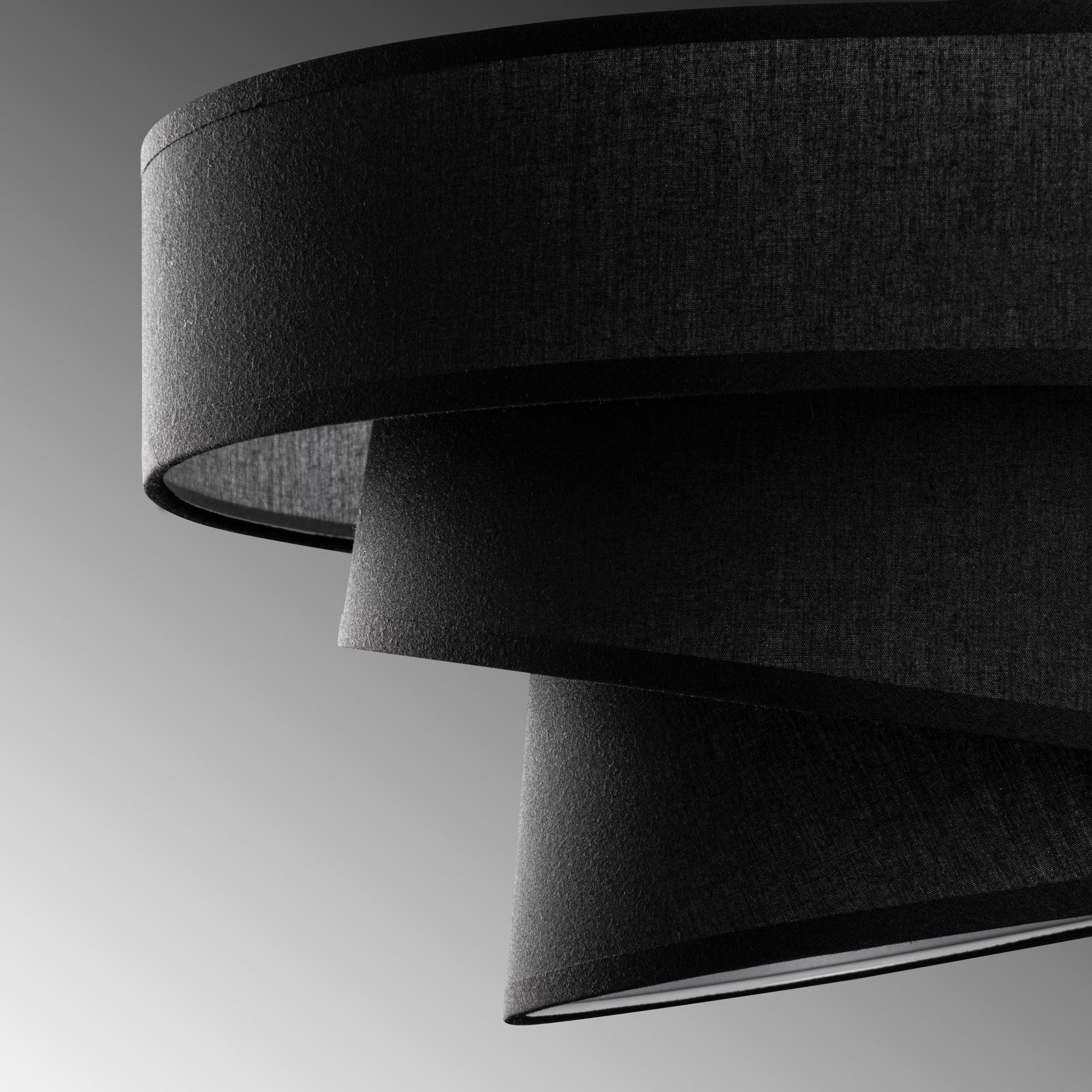 Candeeiro de Teto – 30-120 cm – Preto – Metal