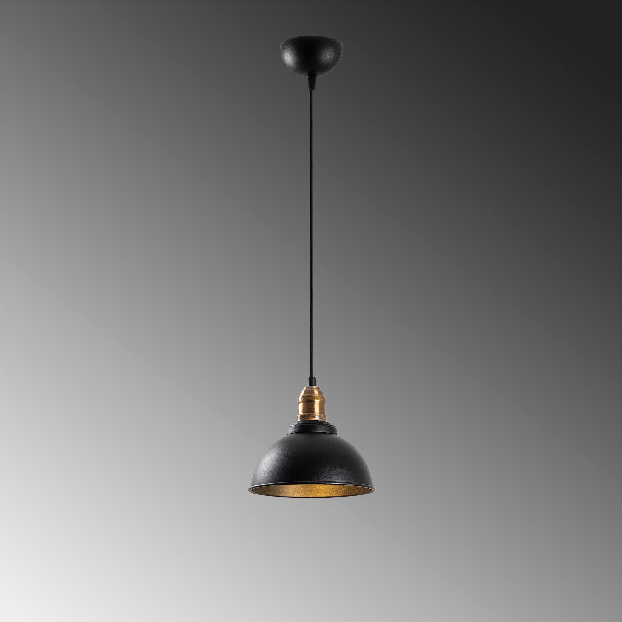 Candeeiro de Teto boêmio estiloso, corpo de metal, acabamento preto e antigo, 21x21 cm, altura ajustável de 36 a 116 cm, soquete E27, perfeito para decoração industrial e escandinava