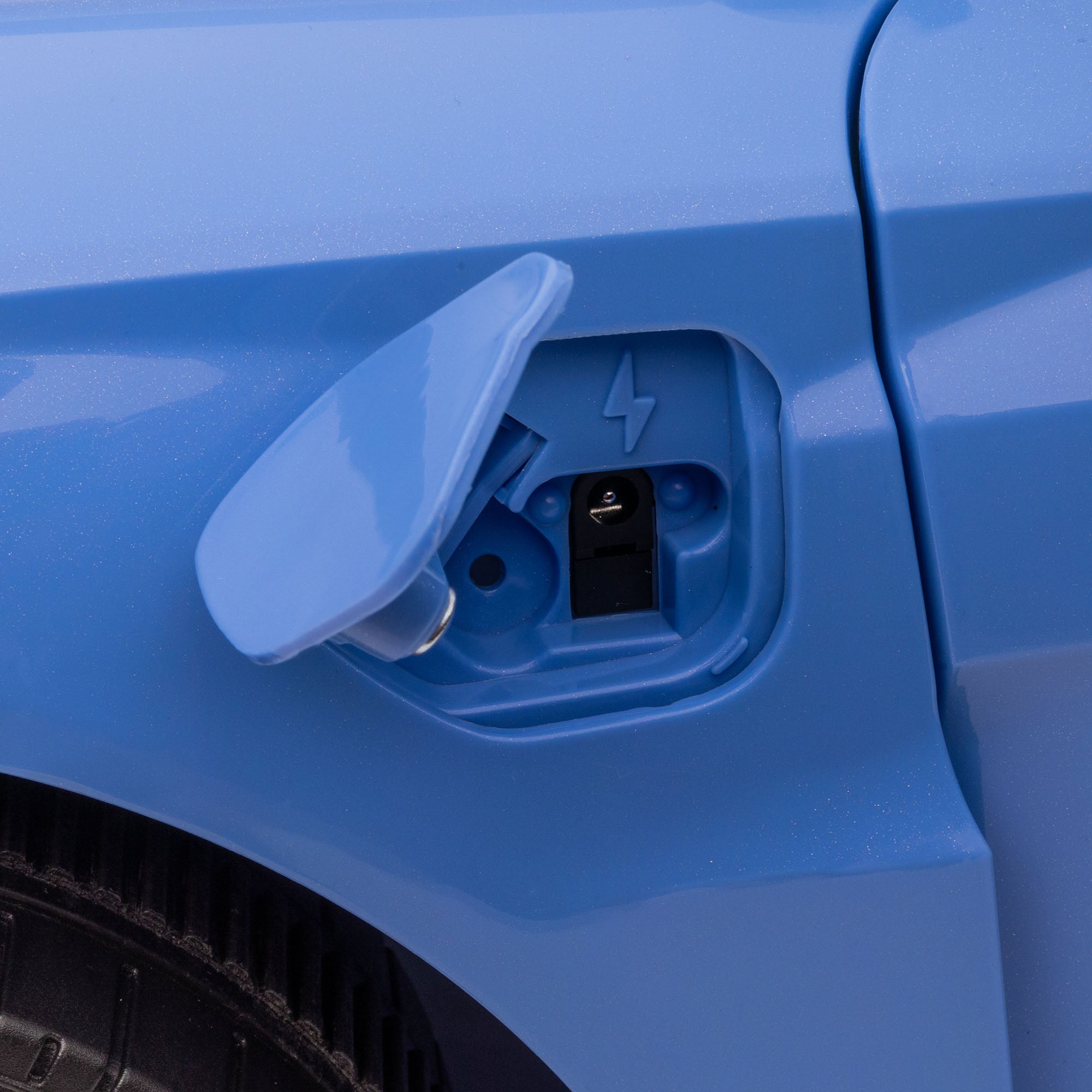 Carro Elétrico Infantil Azul 103x58x41cm com Controlo Remoto e Música