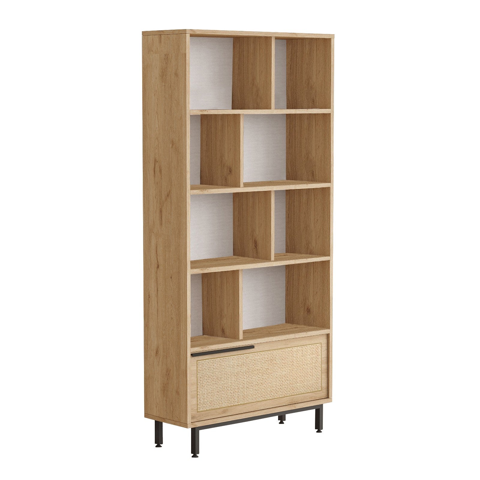 Estante de livros – 83,9 x 175,6 x 29,5 cm – Nogueira e Carvalho – Melamina