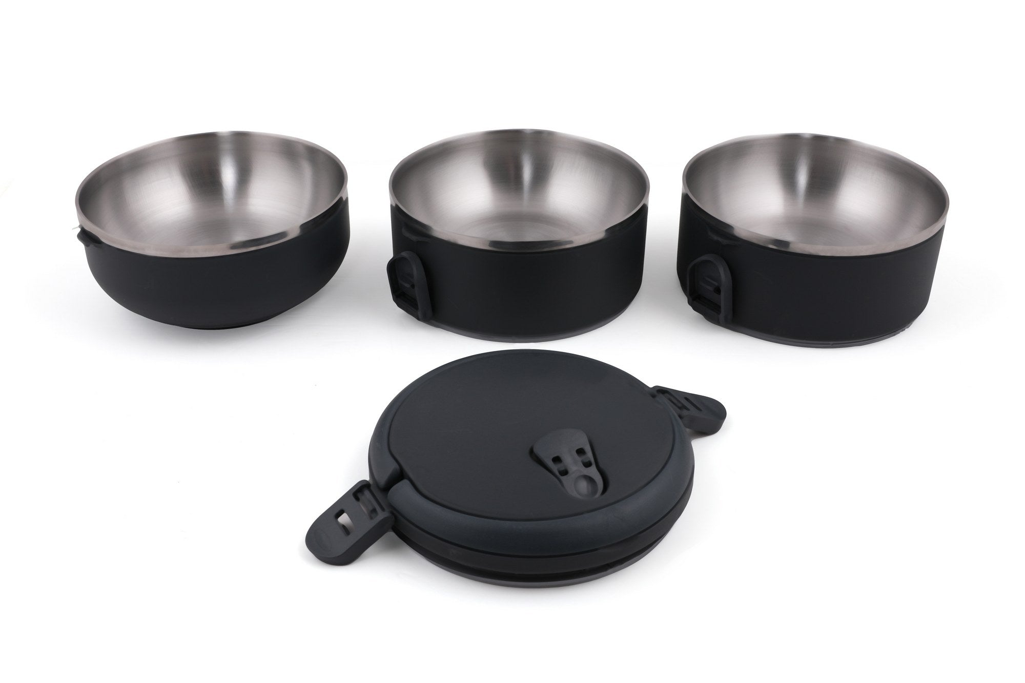 Conjunto de lancheira (3 peças)-POTF3-Fumaça