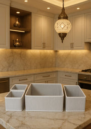 Conjunto Organizador (4 Peças)-D2-Cinza
Branco