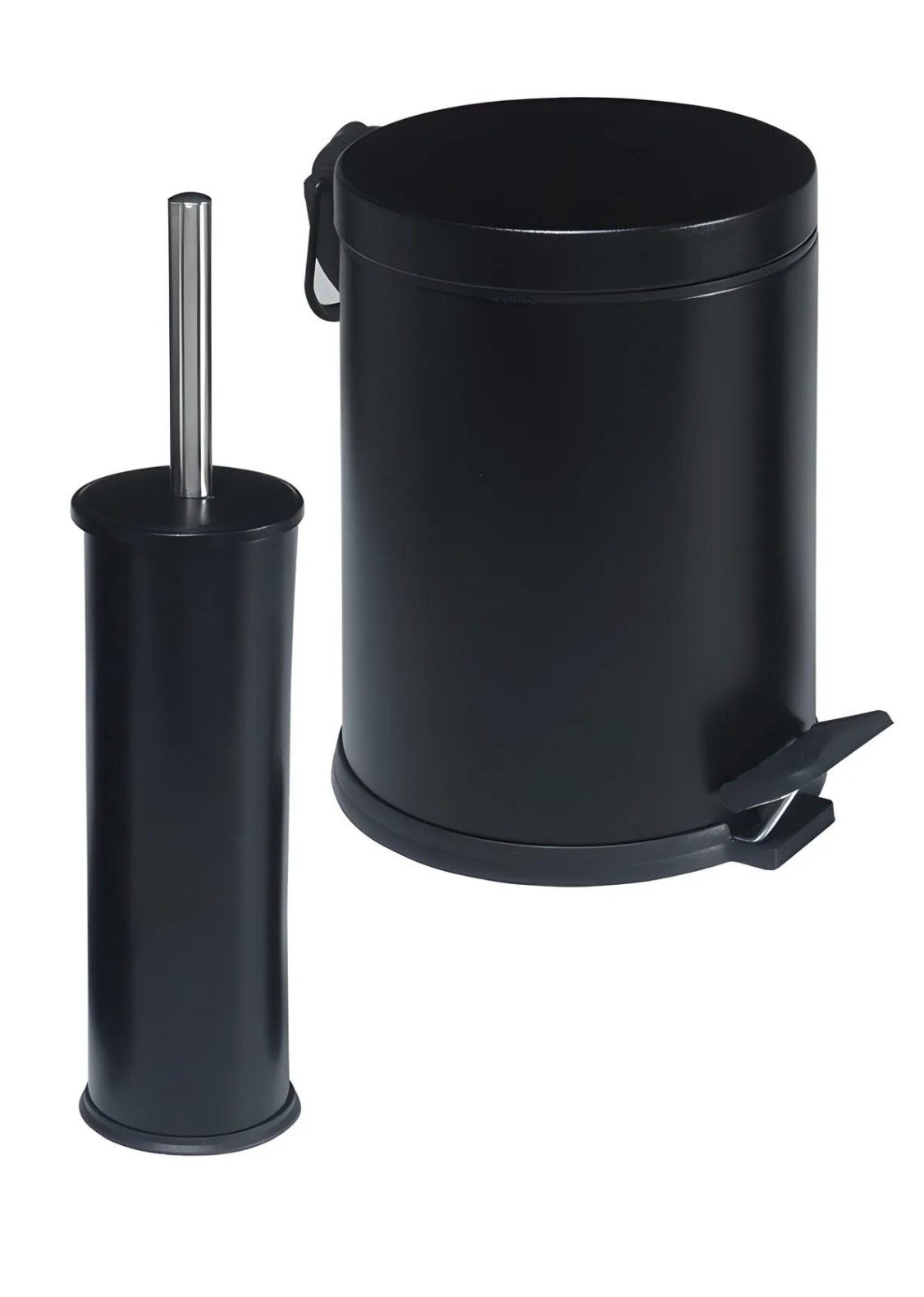 Conjunto de banheiro (2 peças)-d86-Preto