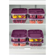 Conjunto de caixas de armazenamento (8 peças)-8Lıdkdrtgn1-Roxo