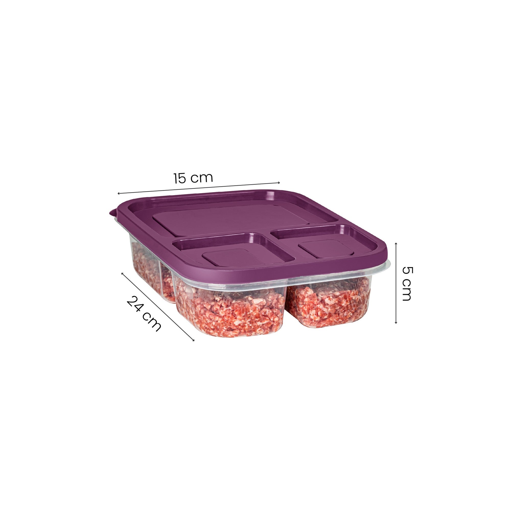 Conjunto de caixas de armazenamento (8 peças)-8Lıdkdrtgn1-Roxo