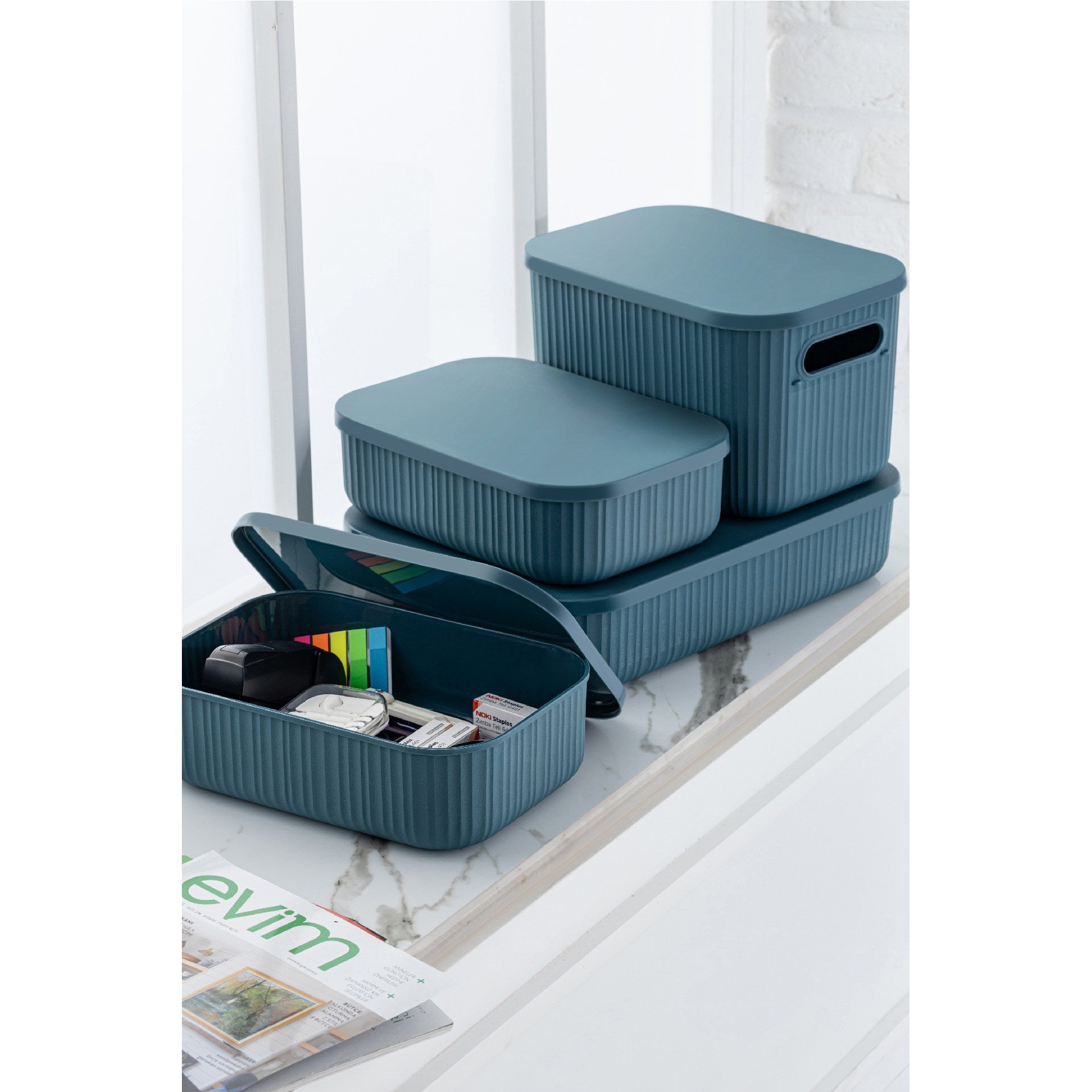 Organizador de maquiagem-VLINE4LIKRSK-Azul