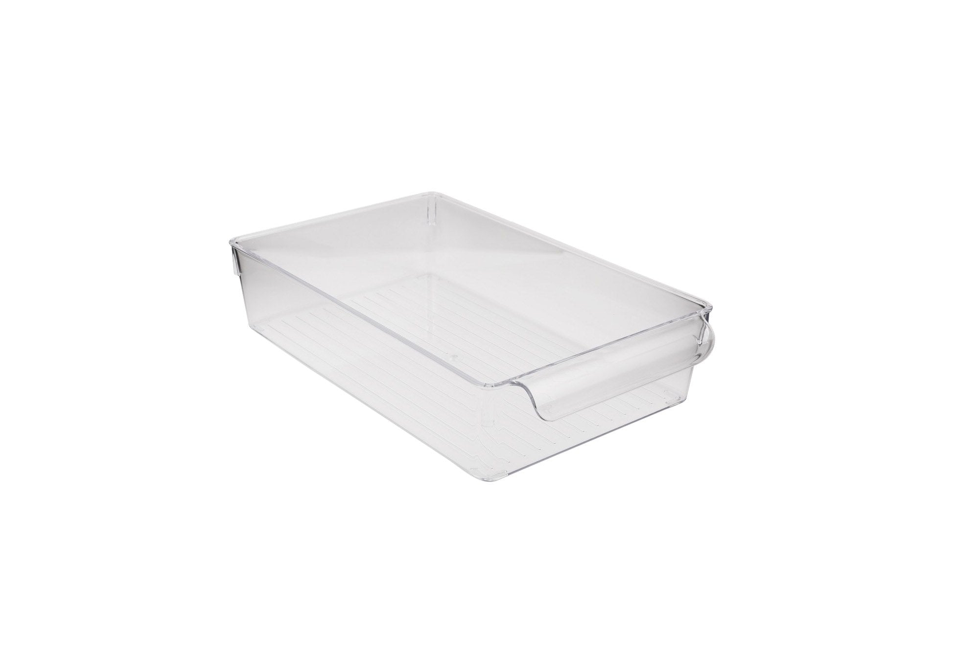 Conjunto organizador de geladeira (3 peças)-726-Transparente
