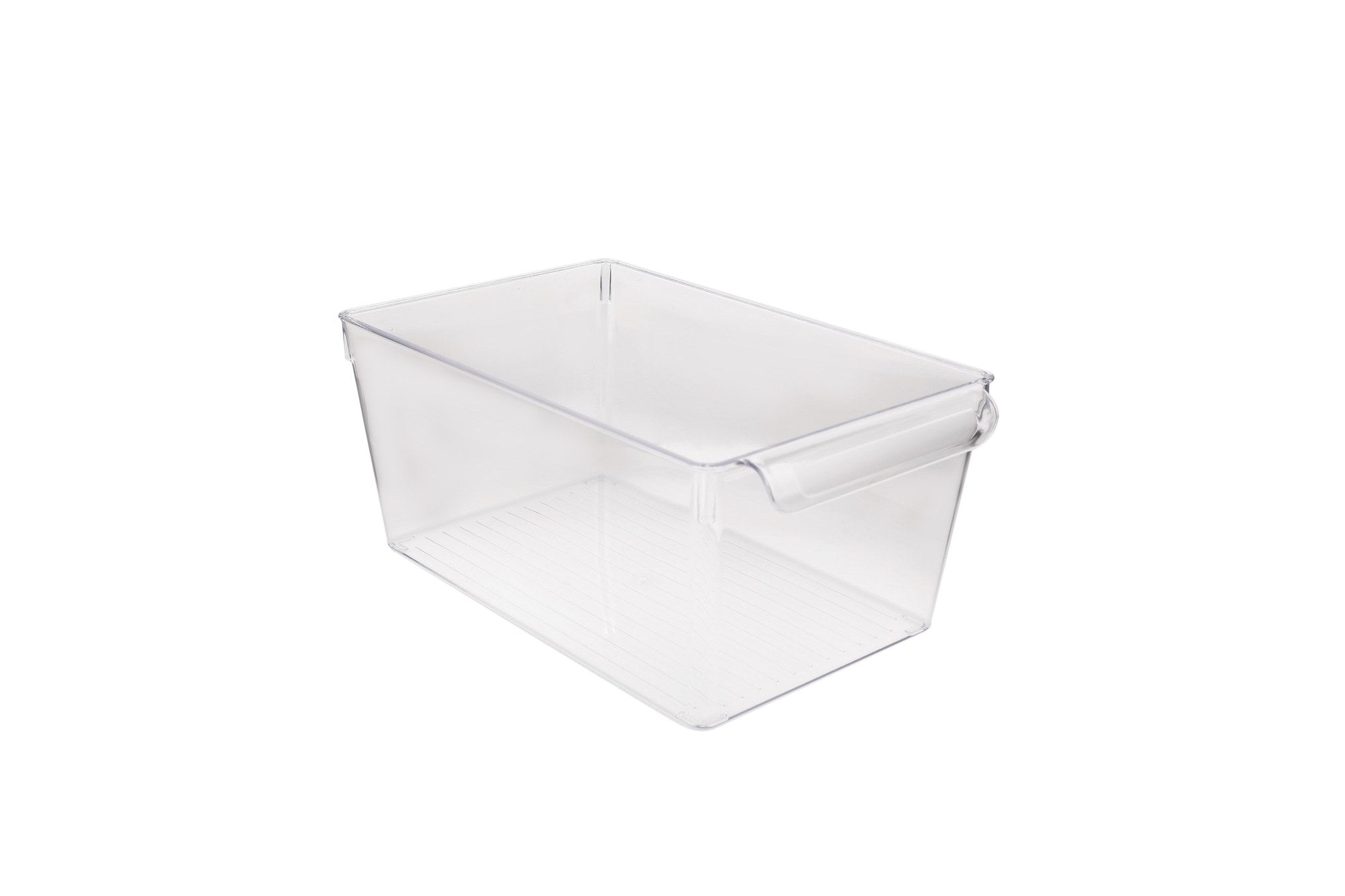 Conjunto organizador de frigorífico – 20 x 32.5 x 14 cm – Transparente – Plástico