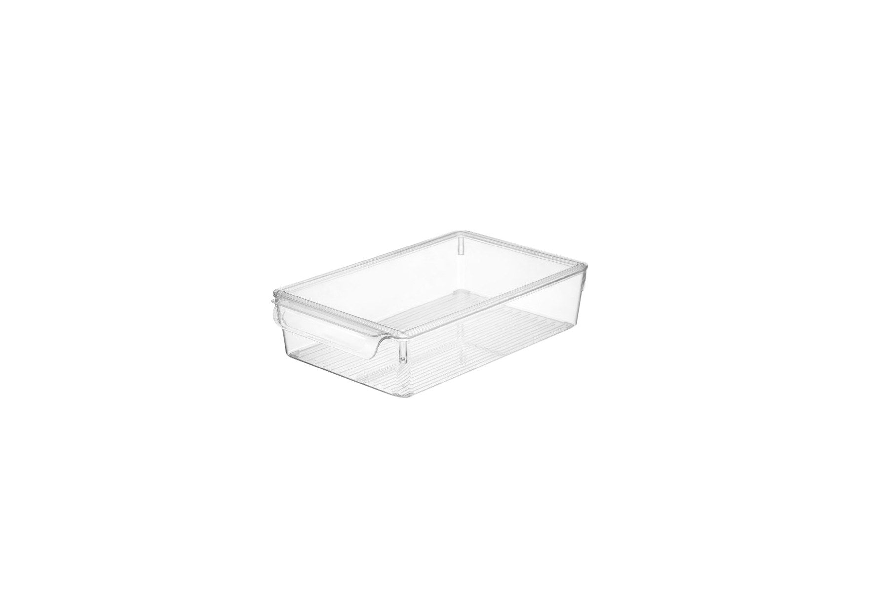 Conjunto organizador de geladeira (3 peças)-729-Transparente